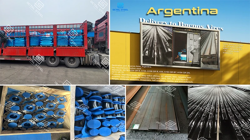 Overview of Carbon Steel Pipe Fittings and Flange Orders for Argentina Overview of Carbon Steel Pipe Fittings and Flange Orders for Argentina