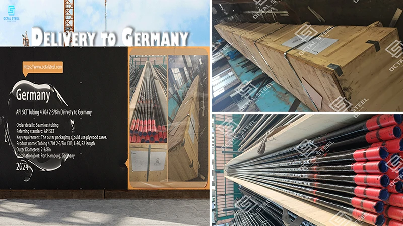 API 5CT Tubing 470 2-38in Delivery to Germany High-Quality L-80 EUE R2 Standard Tubing API 5CT Tubing 470 2-38in Delivery to Germany High-Quality L-80 EUE R2 Standard Tubing